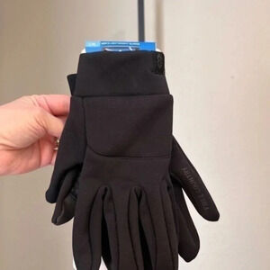 Free Country MEN’S BLACK MED WEIGHT GLOVES ~ touch screen compatible SIZE L/XL